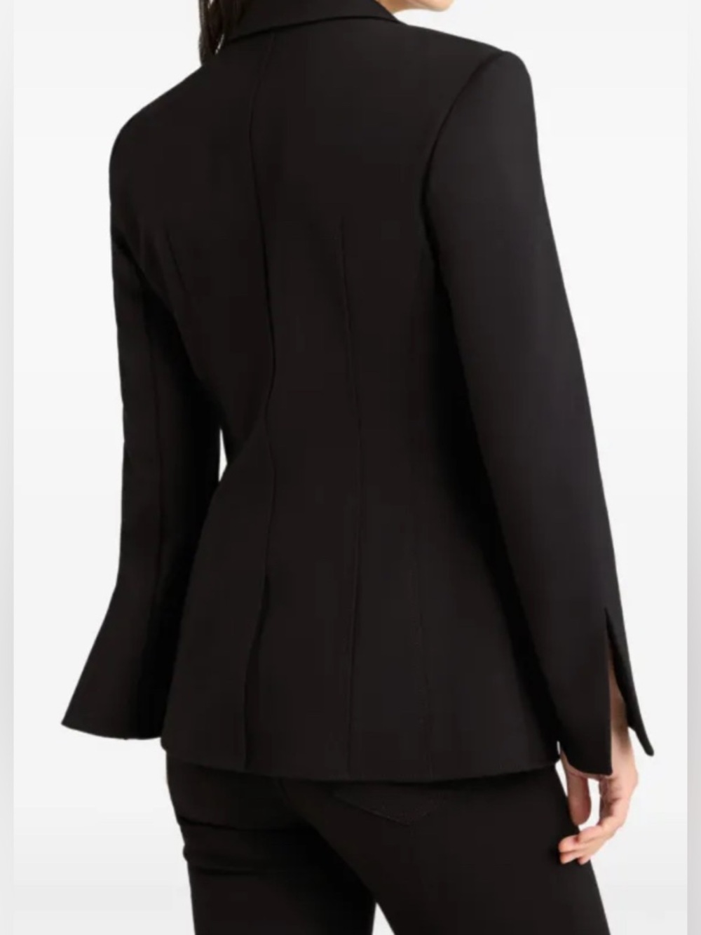 Cinq à Sept Sable Blazer Black Sz 6 NWT $445 - Picture 7 of 13
